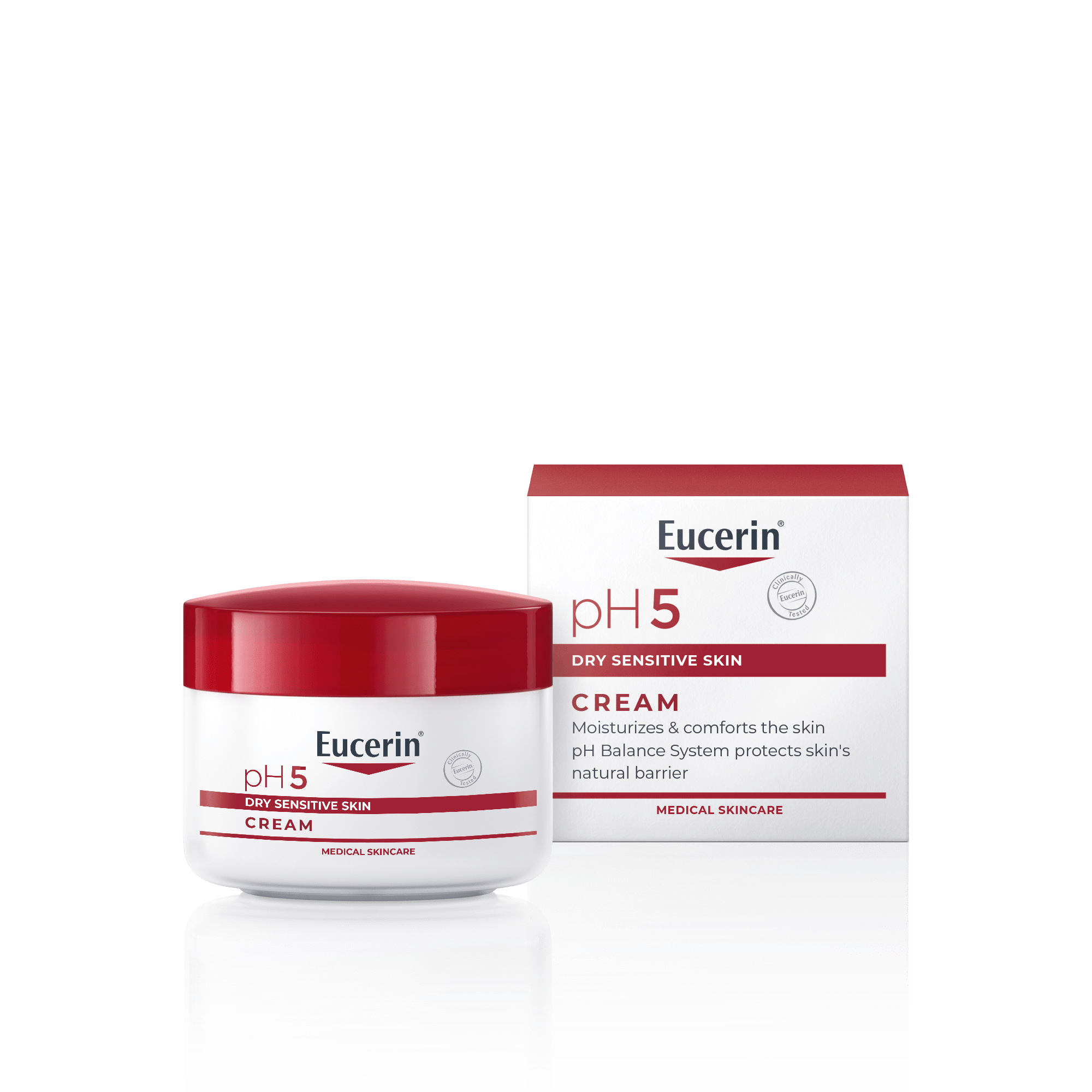 pH5 Cream face and body cream for dry, sensitive skin Eucerin